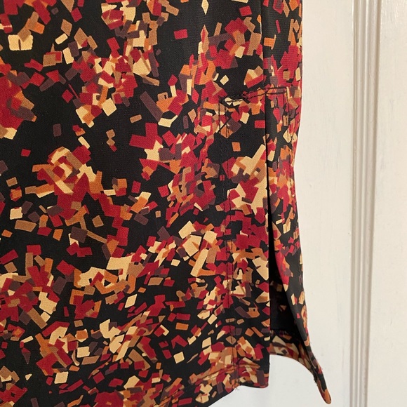 DONATING SOON RED MAXI SKIRT - Picture 3 of 4